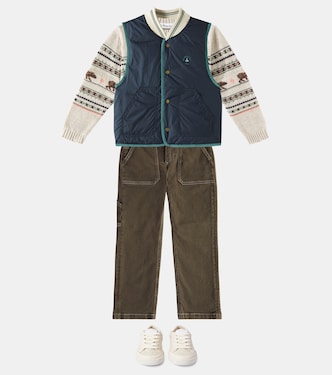 Pullover Grande in jacquard di lana | Bonpoint