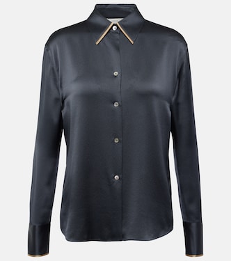 Silk satin blouse | Vince