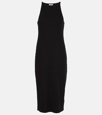 Cotton-blend midi dress | Vince