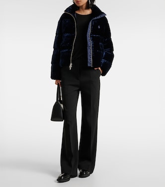 Velvet down jacket | Polo Ralph Lauren