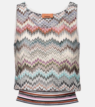 Top aus Häkelstrick | Missoni