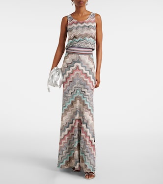 Top aus Häkelstrick | Missoni