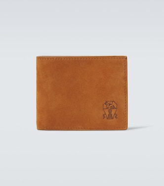 Portemonnaie aus Veloursleder | Brunello Cucinelli