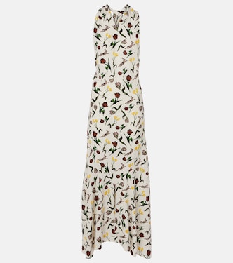 Robe midi à fleurs | Marni