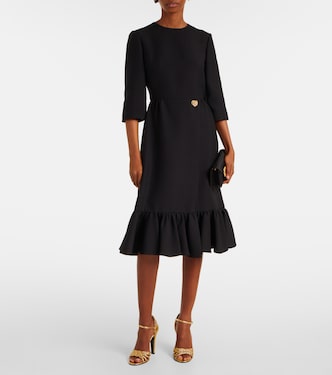 Robe midi Crepe Couture | Valentino