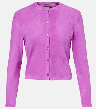 Astrid 24 suede cardigan | Stouls