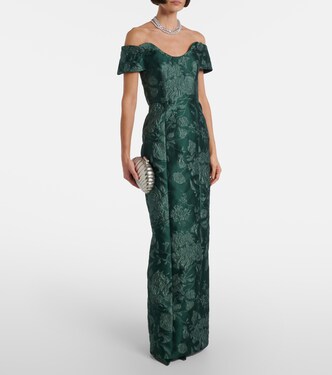 Robe Aislinn aus Cloqué | Emilia Wickstead