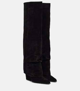 Jane 60 suede knee-high boots | Paris Texas