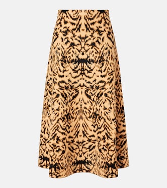 Lani jacquard midi skirt | Ulla Johnson