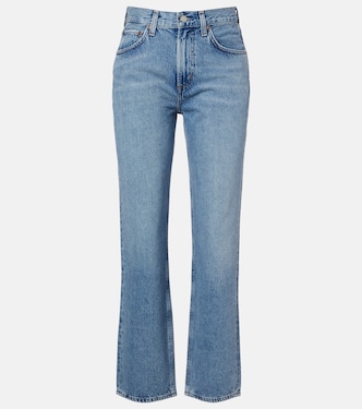Valen high-rise straight jeans | Agolde