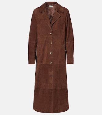 Astraea suede coat | Rixo