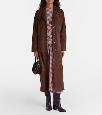 Astraea suede coat | Rixo