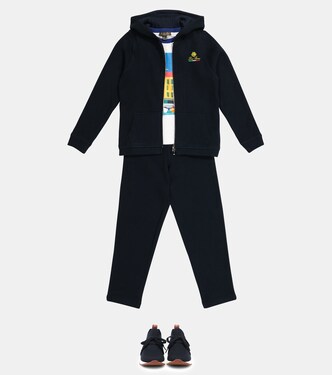 Horsey cotton fleece sweatpants | Loro Piana Kids