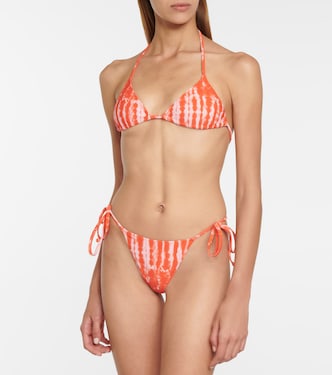 Praia tie-dye bikini top | Tropic of C