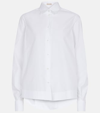 Cotton-blend poplin shirt | Alaïa