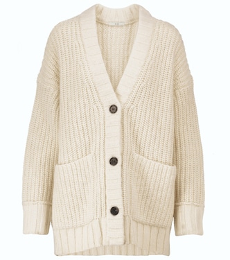 Wool-blend cardigan | CO