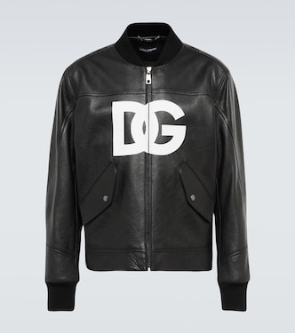Bomber DG in pelle | Dolce&Gabbana