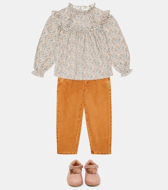 Bedruckte Bluse Katie aus Baumwolle | The New Society