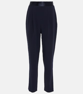 High-rise slim pants | Galvan