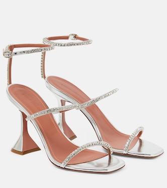 Gilda embellished leather sandals | Amina Muaddi