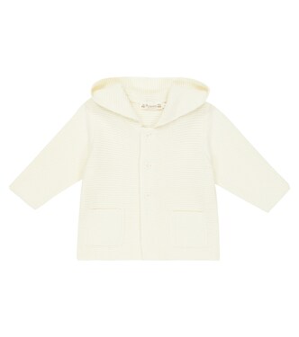 Baby - Cardigan Atexane in cotone e lana | Bonpoint
