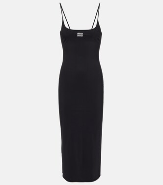 Midikleid aus Jersey | Miu Miu