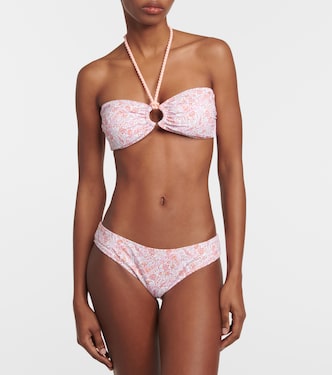 Top bikini Muskmelon Bay con stampa | Heidi Klein