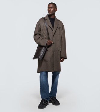Wool and cashmere overcoat | Bottega Veneta