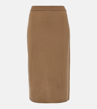 Falda midi Dina de lana virgen | 'S Max Mara