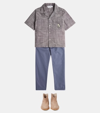 Chemise Fabri en coton | Bonpoint