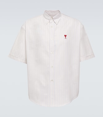 Chemise rayée en coton | Ami Paris