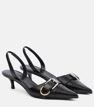 Voyou leather slingback pumps | Givenchy