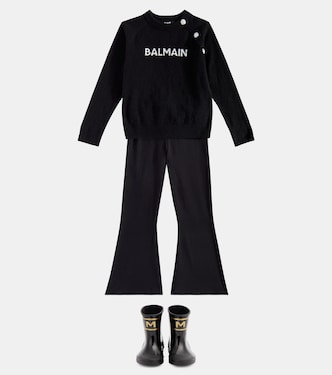 Leggings aus Jersey | Balmain Kids