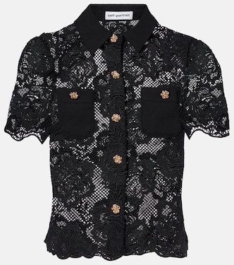 Lace shirt | Self-Portrait