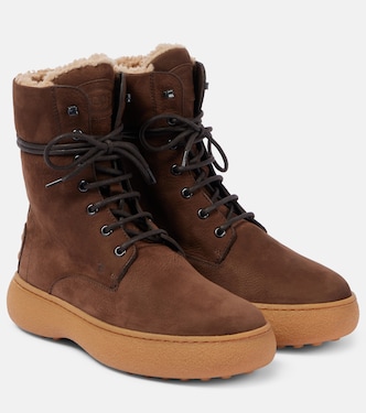 Botas con cordones Gommino de piel | Tod's