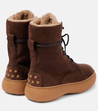 Botas con cordones Gommino de piel | Tod's