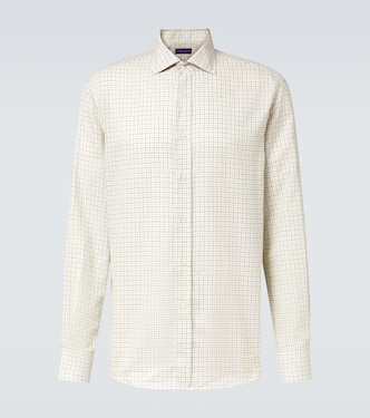 Checked cotton shirt | Ralph Lauren Purple Label
