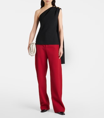 Top Knot in crêpe drappeggiato | Bottega Veneta
