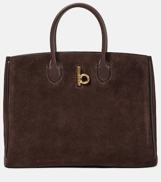 Borsa Rocking Horse Small in suede | Burberry