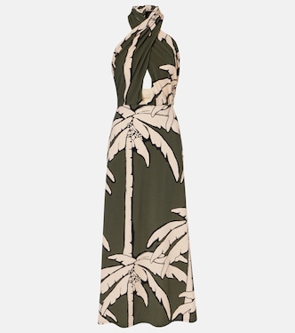Printed cutout maxi dress | Johanna Ortiz