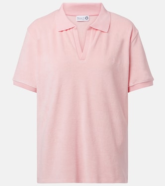 Cotton terry polo shirt | Hunza G