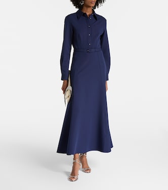 Hemdblusenkleid aus Crêpe | Roland Mouret