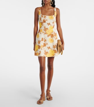 Robe Felice en lin à fleurs | Faithfull