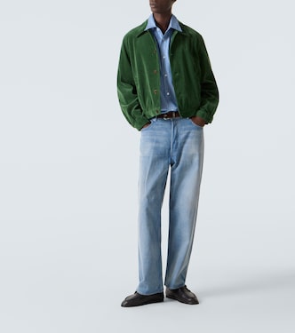 Veste blouson en velours côtelé de coton | Auralee