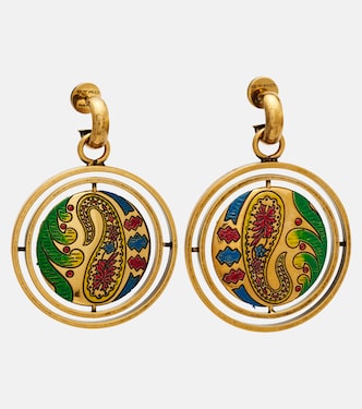 Paisley drop earrings | Etro