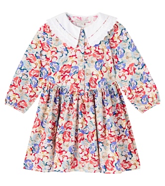 Robe Cœur en coton à fleurs | Konges Sløjd