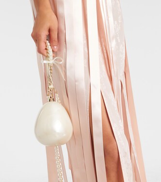 Egg embellished tote bag | Simone Rocha