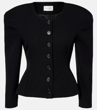 Peplum wool cardigan | Magda Butrym
