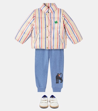 Veste matelassée rayée Clover | Mini Rodini