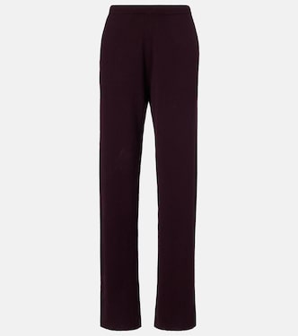 Rush cashmere-blend straight pants | Extreme Cashmere